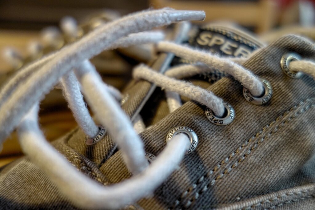 sweaty sneakers bacteria close-up