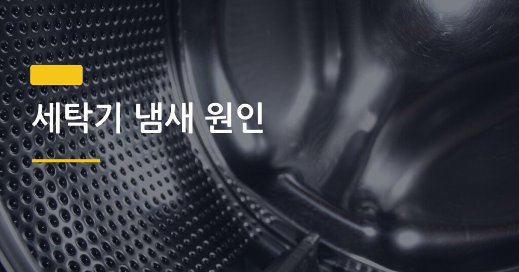 세탁기 냄새 원인, 통세척 안 하면 생기는 무서운 일 5가지