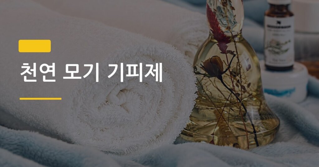 천연 모기 기피제, 직접 만들어 쓰는 사람들이 절대 말 안 해주는 5가지 비밀