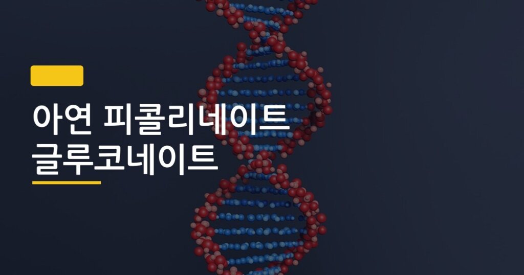 아연 피콜리네이트 글루코네이트, 흡수율 차이 알면 돈 버는 이유